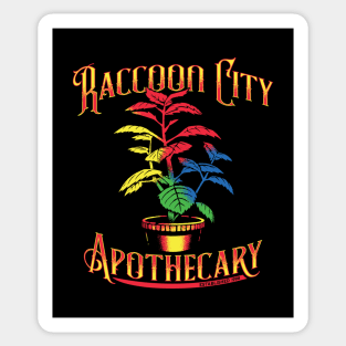 Raccoon City Apothecary Sticker